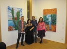 "Consonancias-Disonancias" - Filiberto with co-exhibiting artists Jennifer Jennsel, Ángel Montes and Rosaana Velasco.