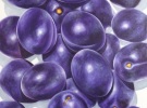 "Purple Flavor"  (80 x 100 cm)  Oil & Sand on Canvas