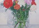 Quietud (100 x 120 cm) Oil & Sand on Canvas