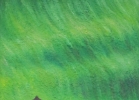 "Marea Verde" (22 x 16 cm) Oil & Sand on Canvas